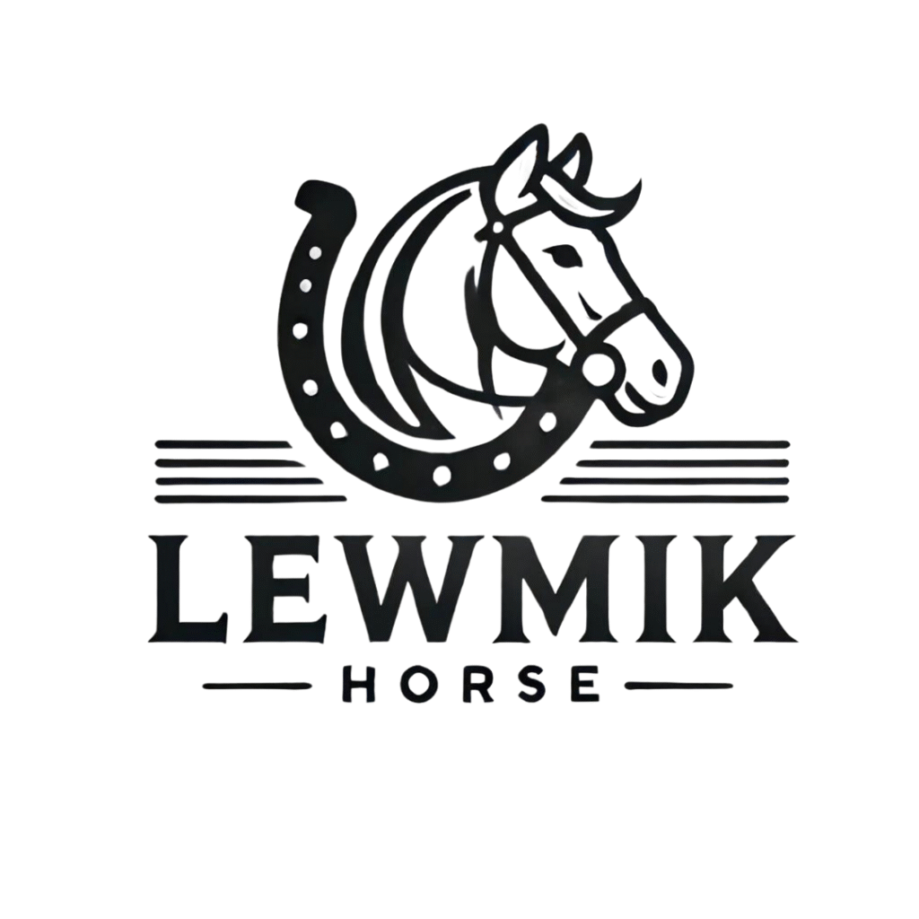 logo lewmik horse