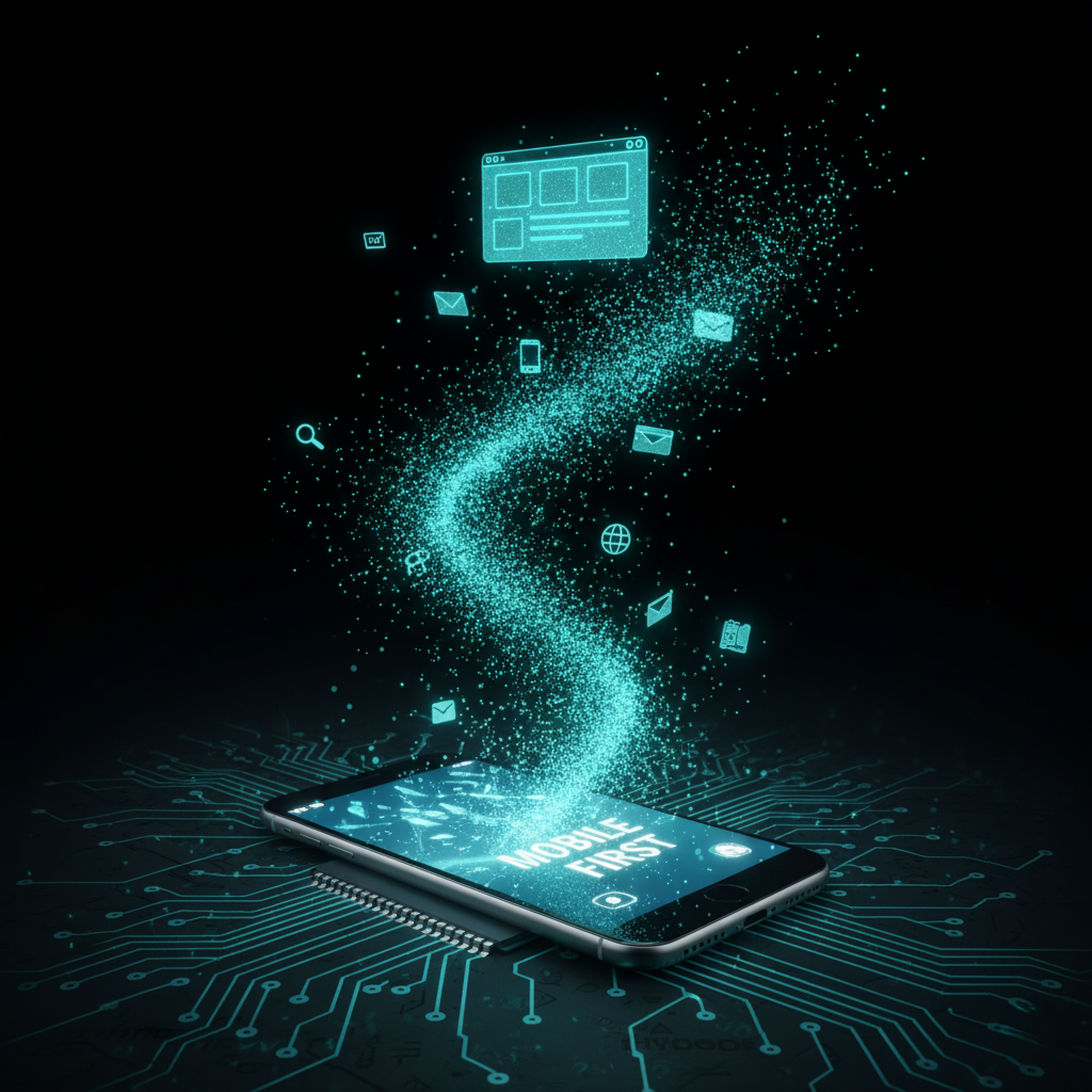 mobile first indexing projektowanie stron www agencja Copylead