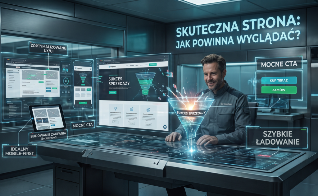 Web design i ux według agencji marketingowej Copylead